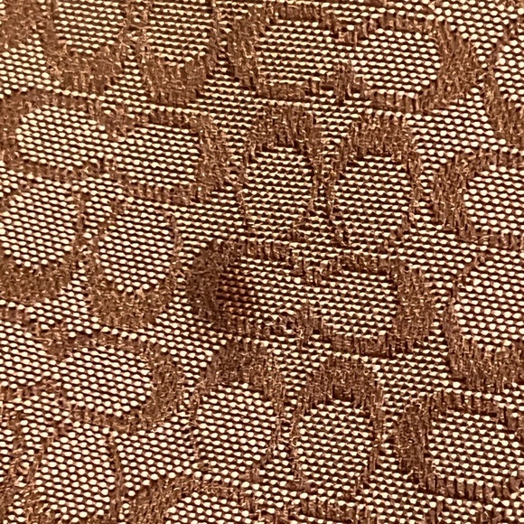 Coach Signature Monogram White Leather Canvas Convertable Crossbody Bag F10416 - Picture 7 of 9